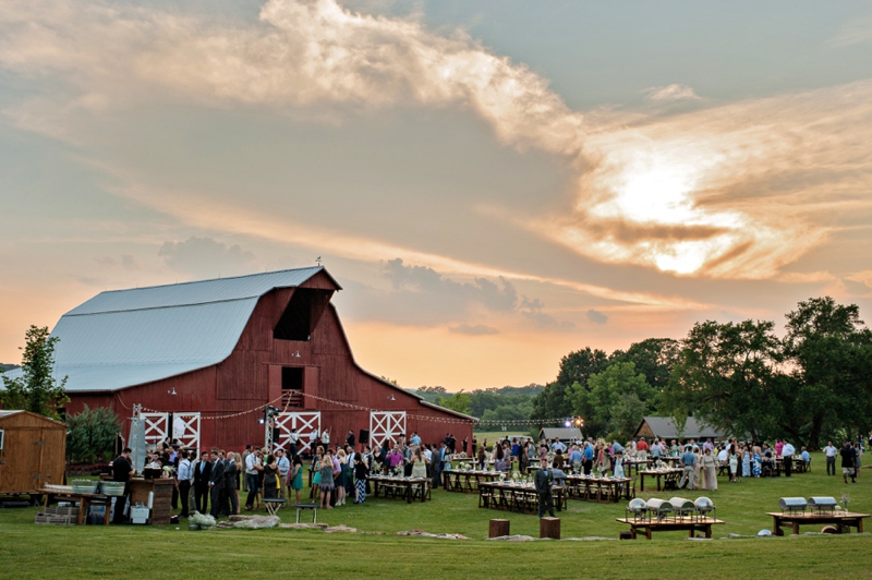 Romantic Blush and Blue Nashville Wedding via TheELD.com