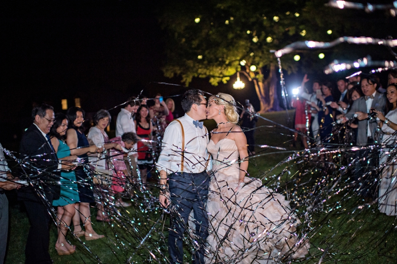 Romantic Blush and Blue Nashville Wedding via TheELD.com