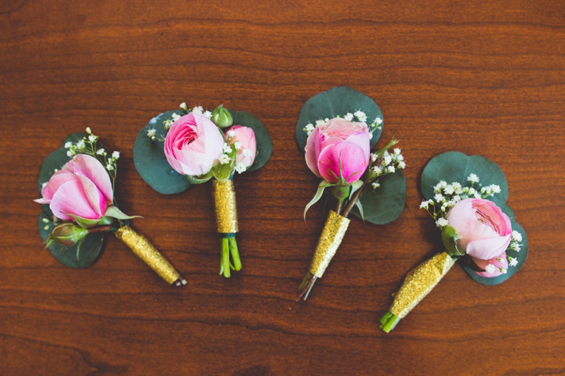 Eclectic Blush & Mint California Wedding via TheELD.com