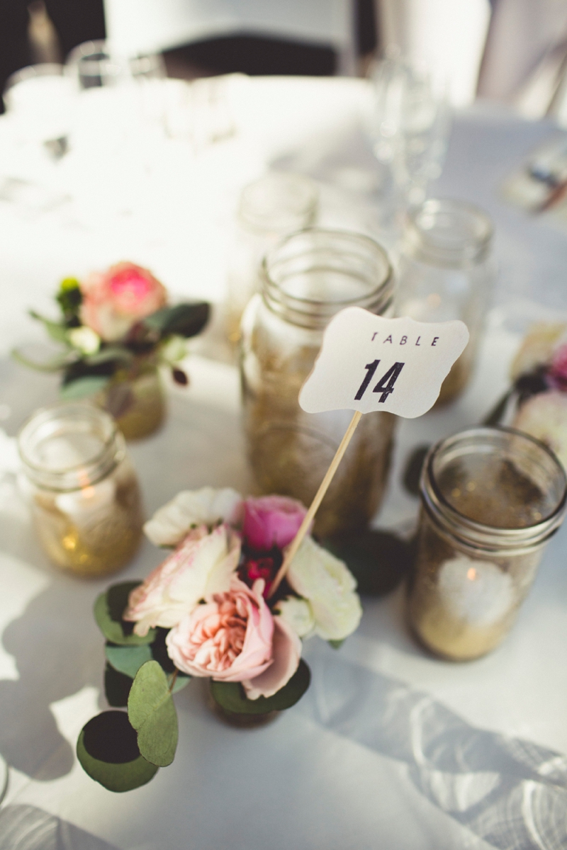 Eclectic Blush & Mint California Wedding via TheELD.com