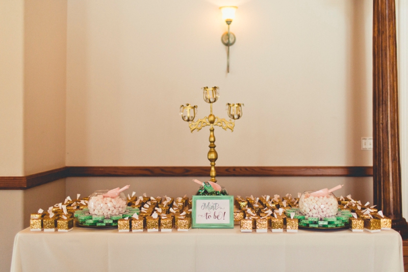 Eclectic Blush & Mint California Wedding via TheELD.com