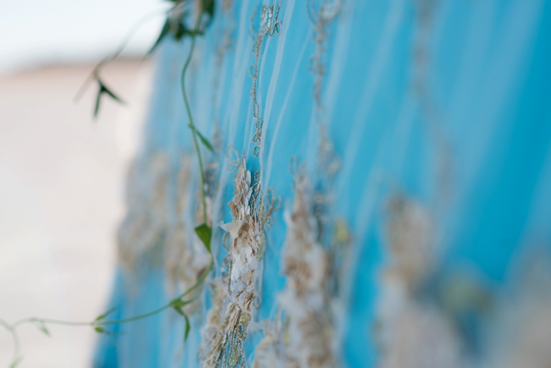 Turquoise Grecian Inspired Wedding Ideas via TheELD.com