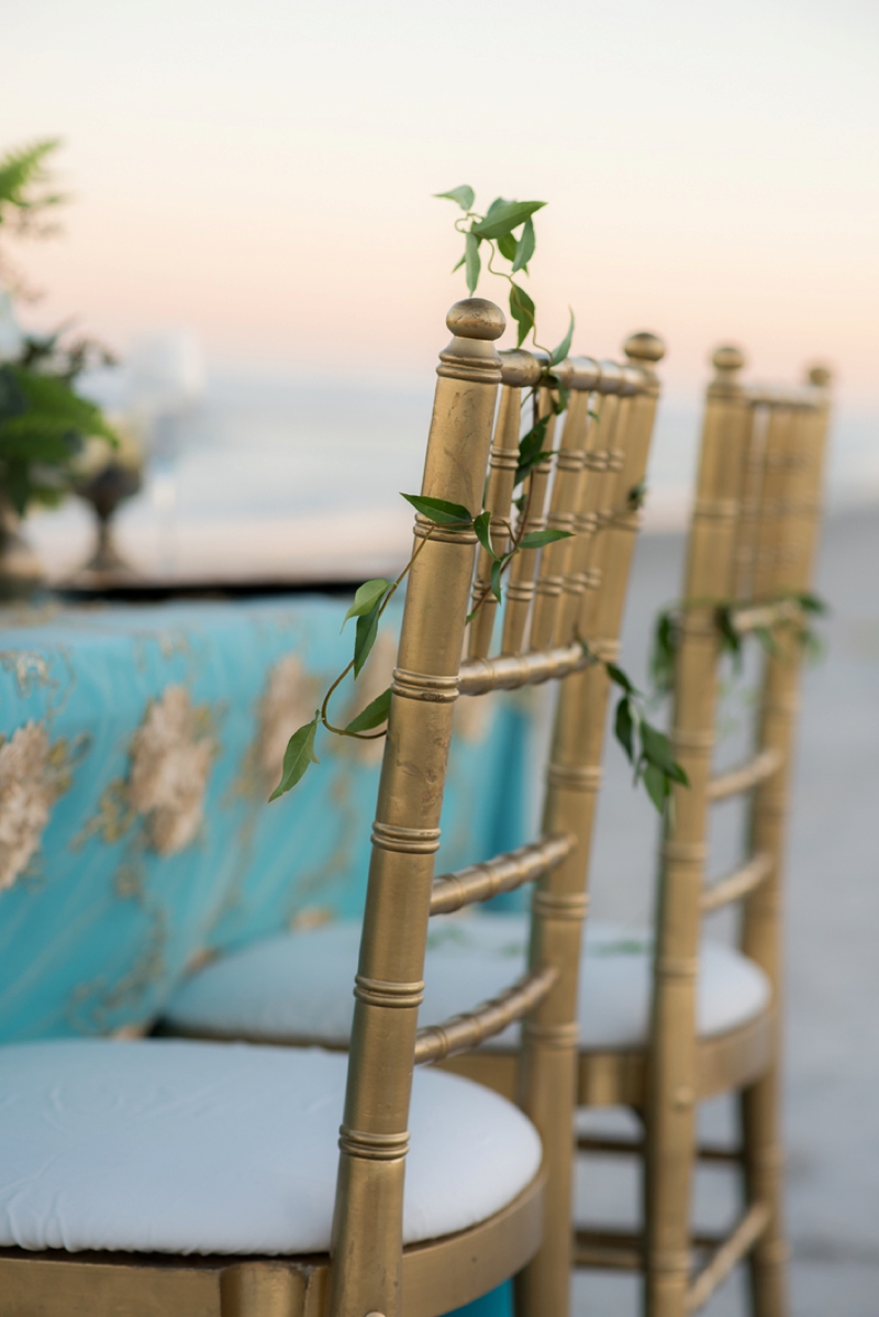 Turquoise Grecian Inspired Wedding Ideas via TheELD.com