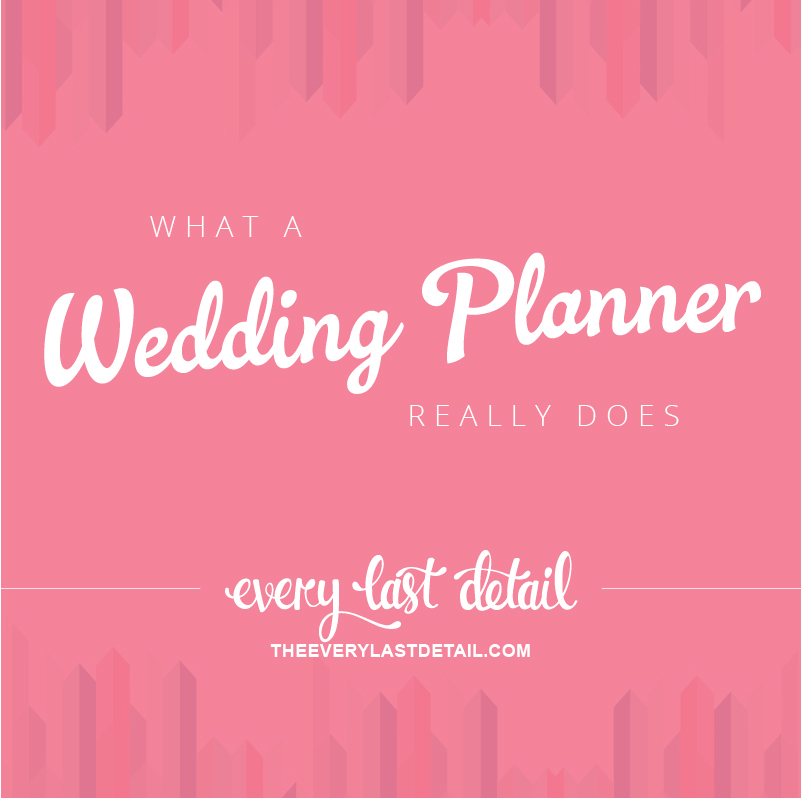 What A Wedding Planner Really Does via TheELD.com