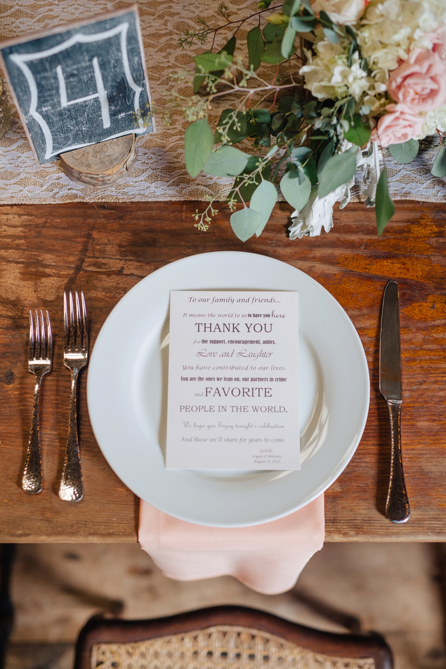 A Blush & Champagne Georgia Wedding via TheELD.com