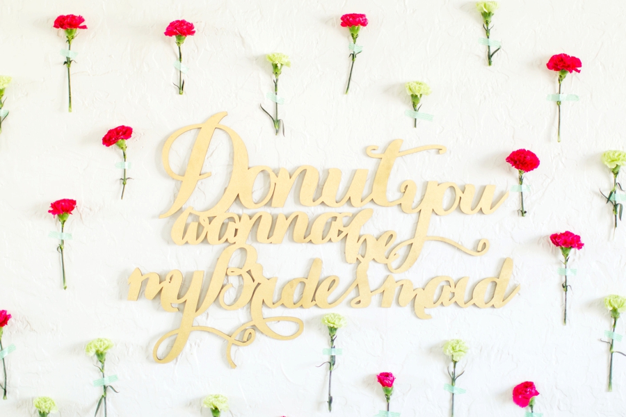 A Kate Spade Inspired Donut Bridesmaid Brunch via TheELD.com