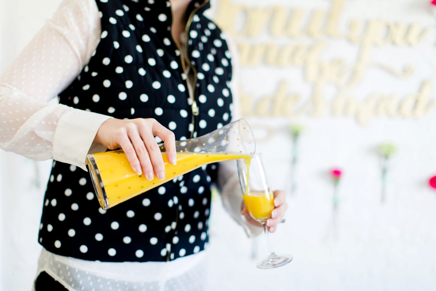 A Kate Spade Inspired Donut Bridesmaid Brunch via TheELD.com