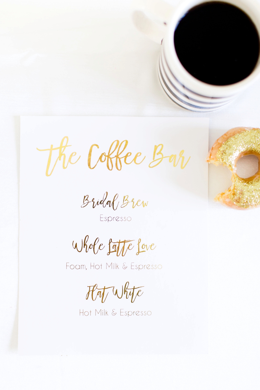 A Kate Spade Inspired Donut Bridesmaid Brunch via TheELD.com