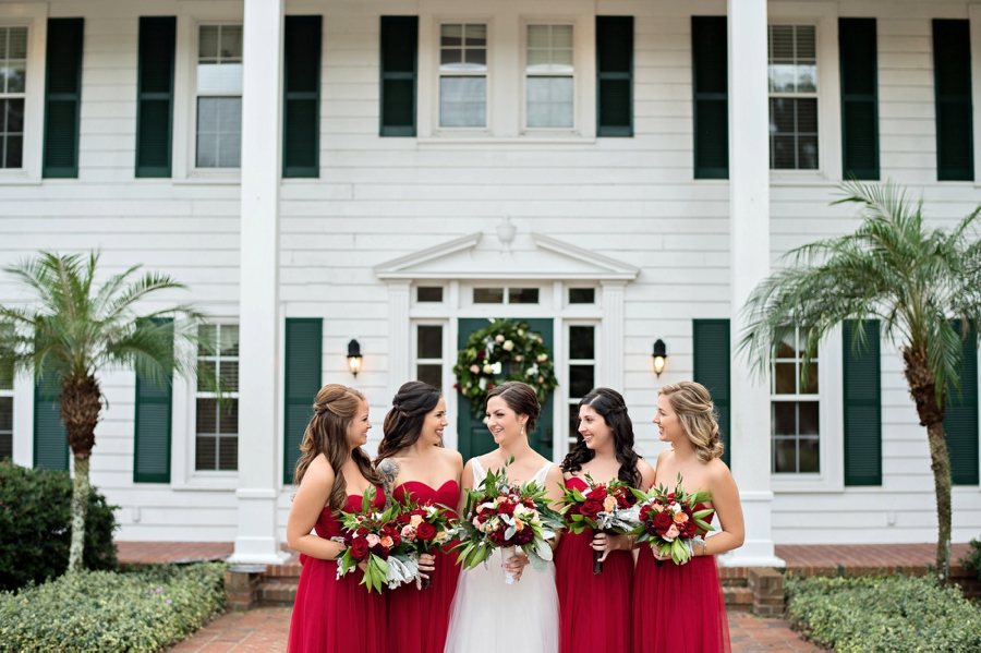 A Rustic & Romantic Red Wedding via TheELD.com