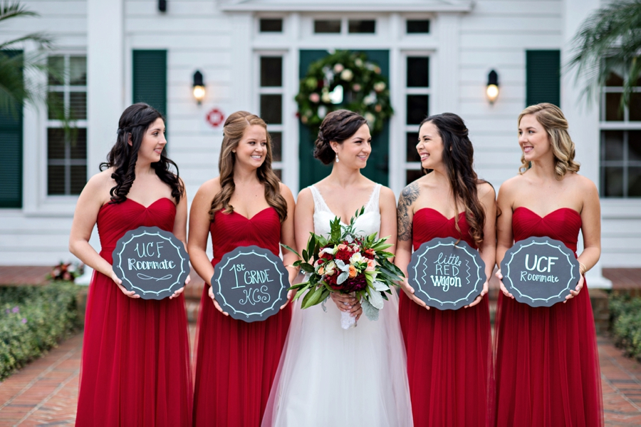 A Rustic & Romantic Red Wedding via TheELD.com