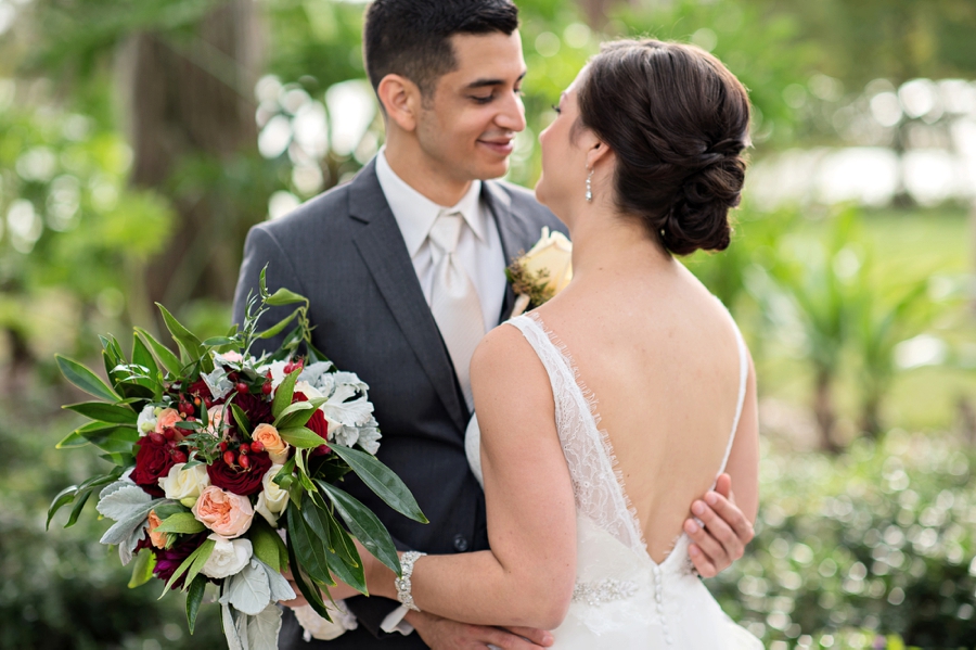 A Rustic & Romantic Red Wedding via TheELD.com