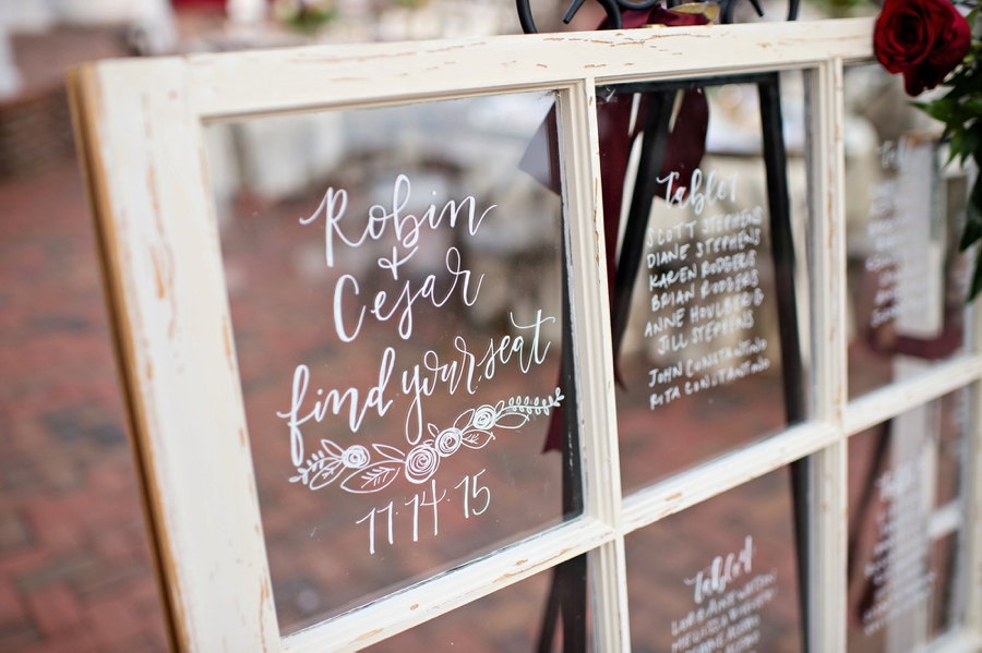 A Rustic & Romantic Red Wedding via TheELD.com