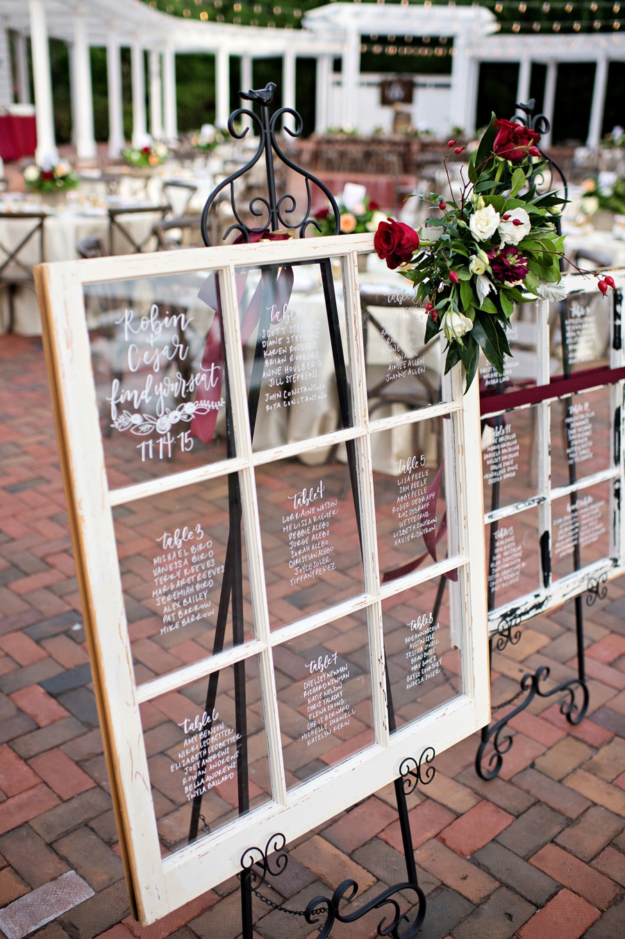 A Rustic & Romantic Red Wedding via TheELD.com