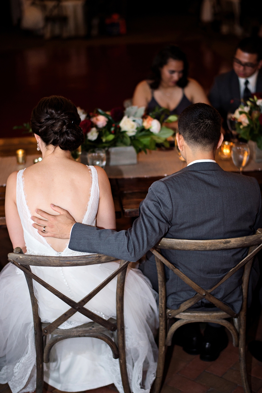 A Rustic & Romantic Red Wedding via TheELD.com