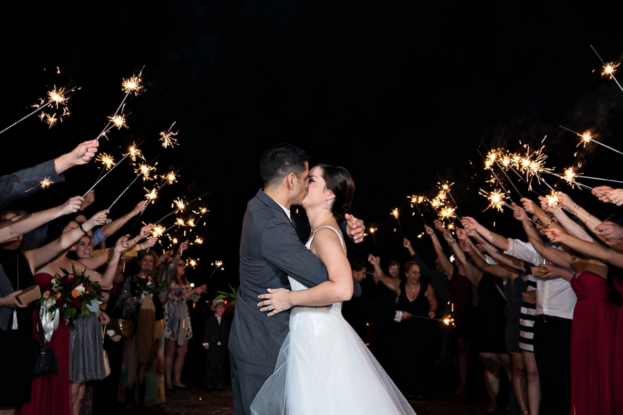 A Rustic & Romantic Red Wedding via TheELD.com