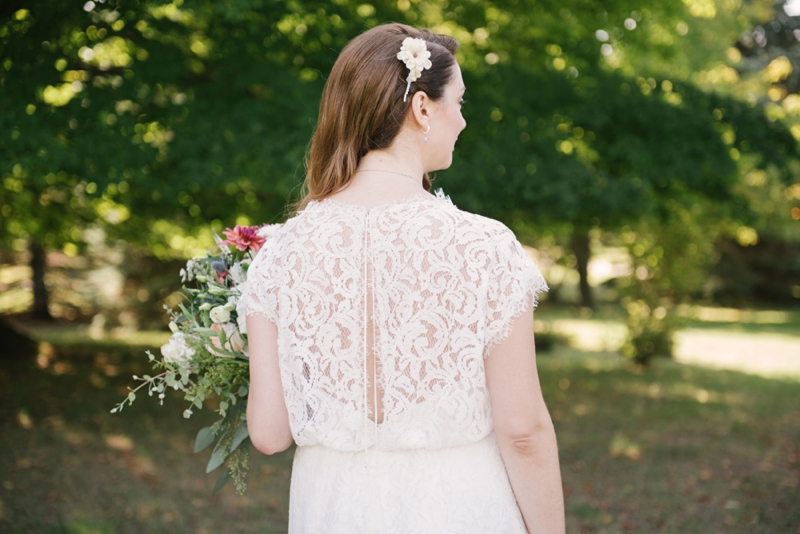 Vintage Rustic Michigan Wedding at Snow Moon Ranch via TheELD.com