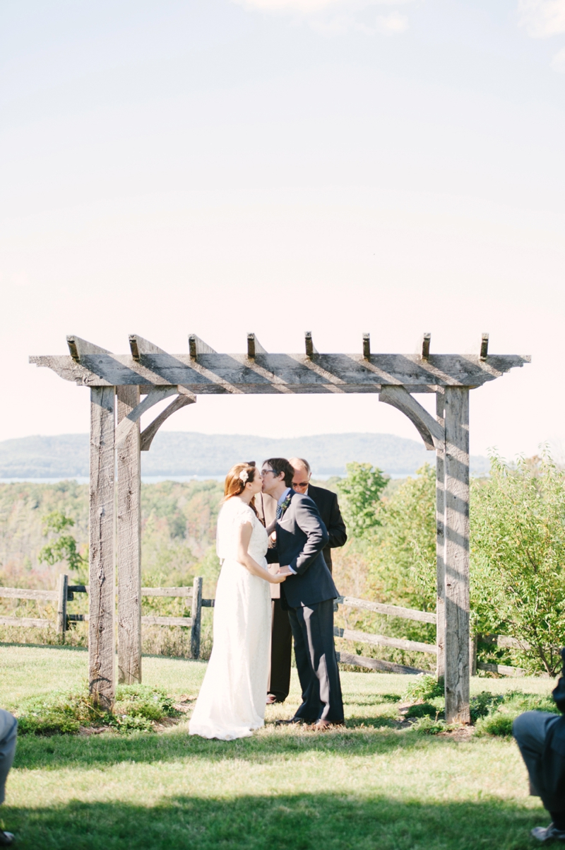 Vintage Rustic Michigan Wedding at Snow Moon Ranch via TheELD.com