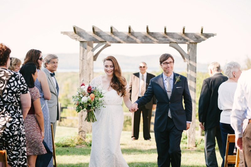 Vintage Rustic Michigan Wedding at Snow Moon Ranch via TheELD.com