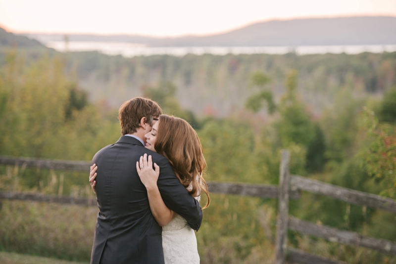 Vintage Rustic Michigan Wedding at Snow Moon Ranch via TheELD.com