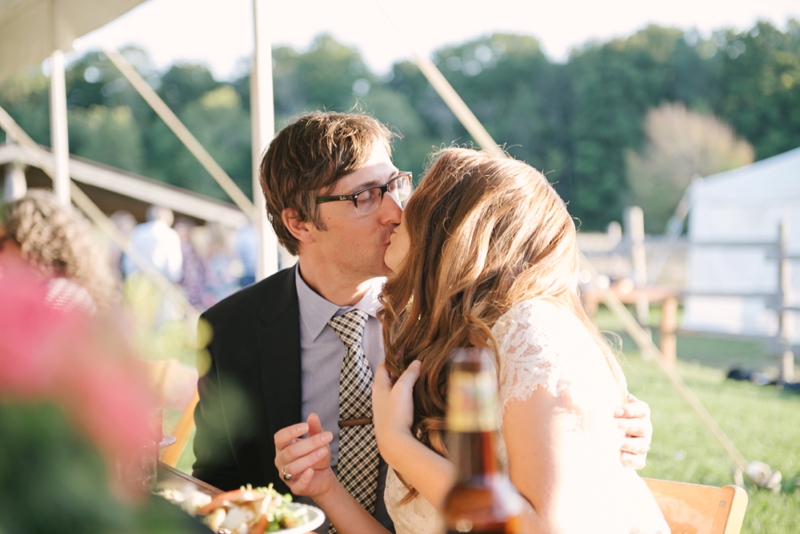 Vintage Rustic Michigan Wedding at Snow Moon Ranch via TheELD.com