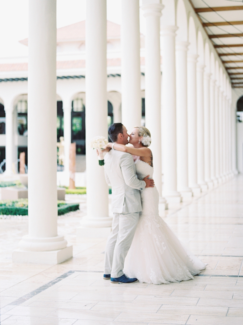 An Eclectic Punta Cana Wedding via TheELD.com