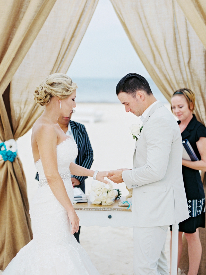 An Eclectic Punta Cana Wedding via TheELD.com