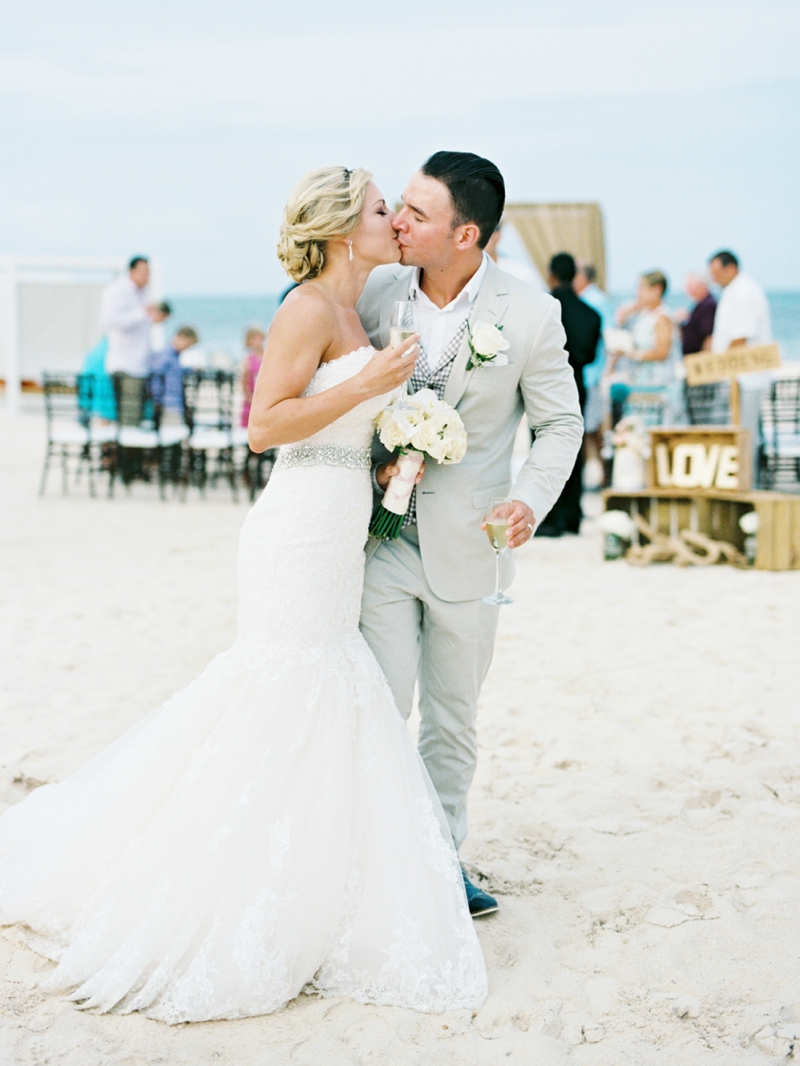 An Eclectic Punta Cana Wedding via TheELD.com