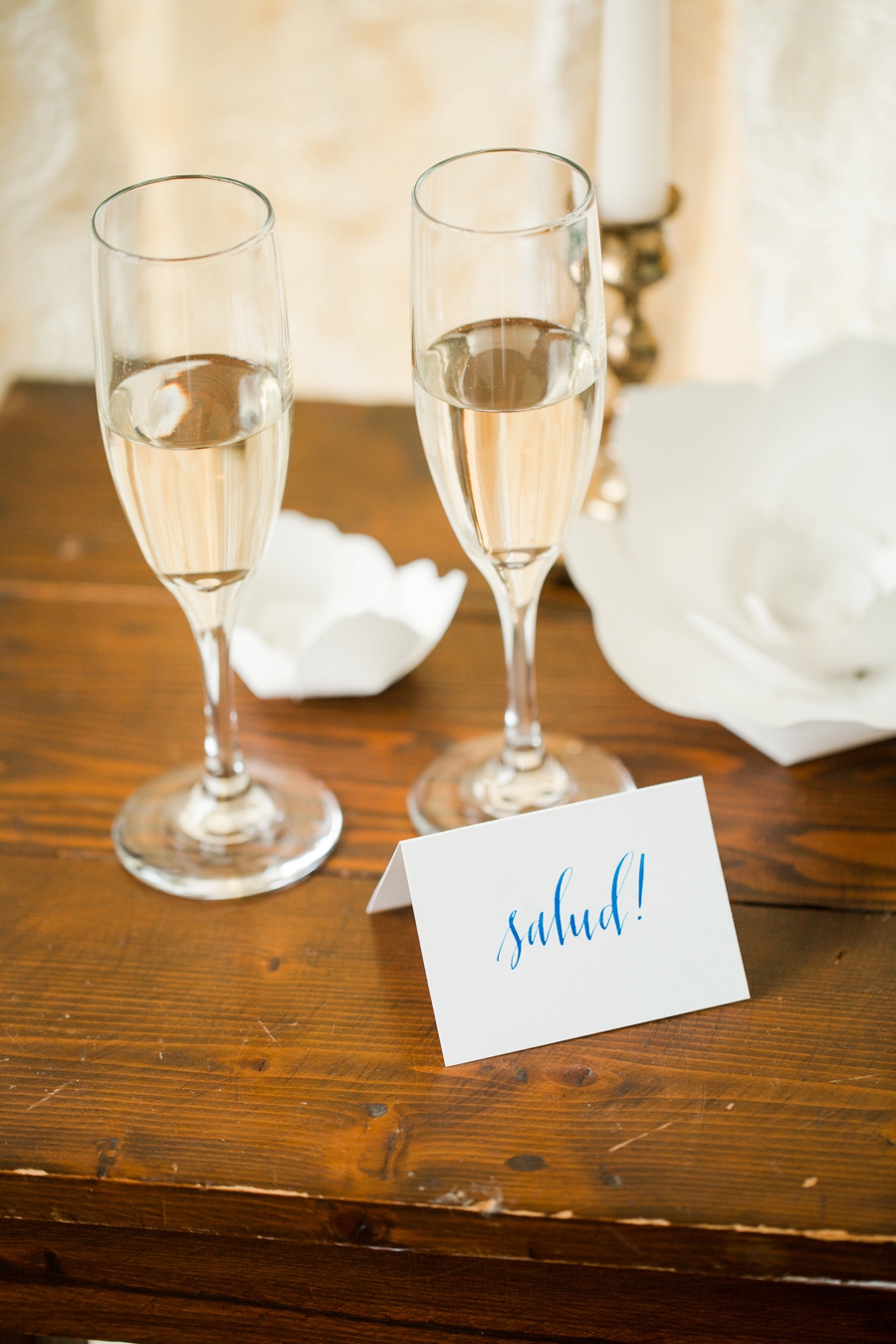 Romantic Teal, Blue, and White Wedding Ideas via TheELD.com