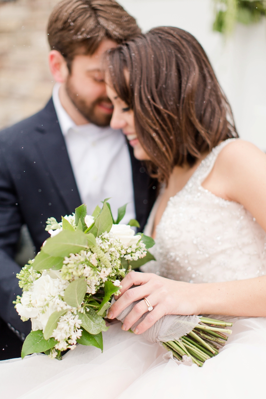 Romantic Teal, Blue, and White Wedding Ideas via TheELD.com