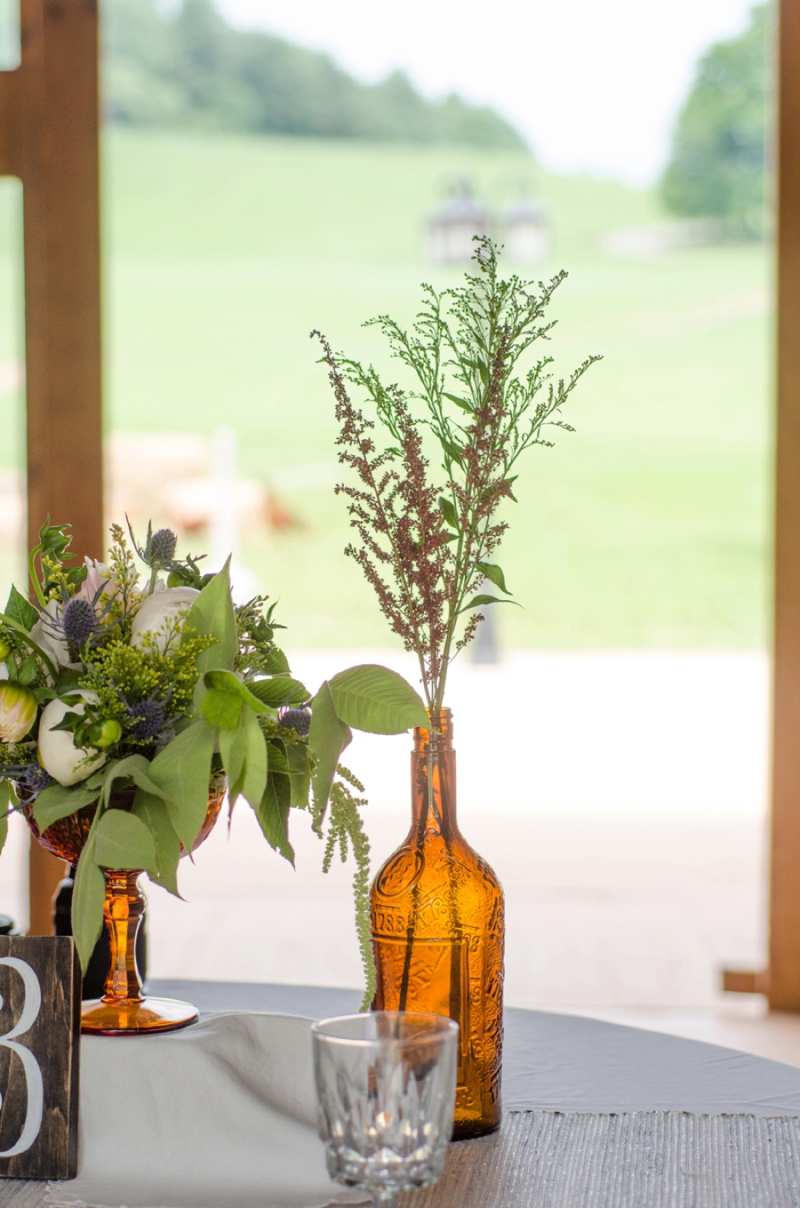 Summer Inspired Rustic Wedding Ideas via TheELD.com