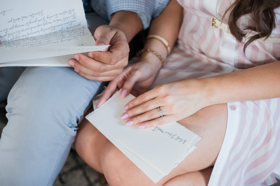 Captured & Engaged: At Home Engagement Photos via TheELD.com