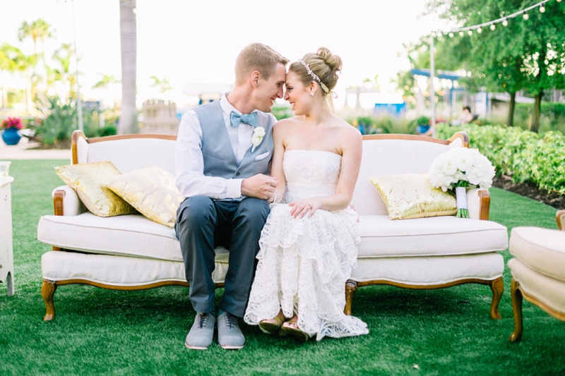 Intimate Turquoise Destination Wedding via TheELD.com