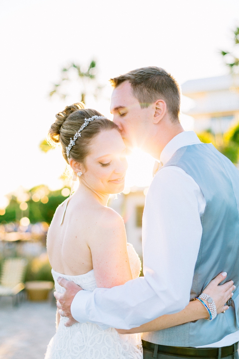 Intimate Turquoise Destination Wedding via TheELD.com