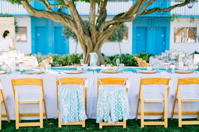 Intimate Turquoise Destination Wedding via TheELD.com