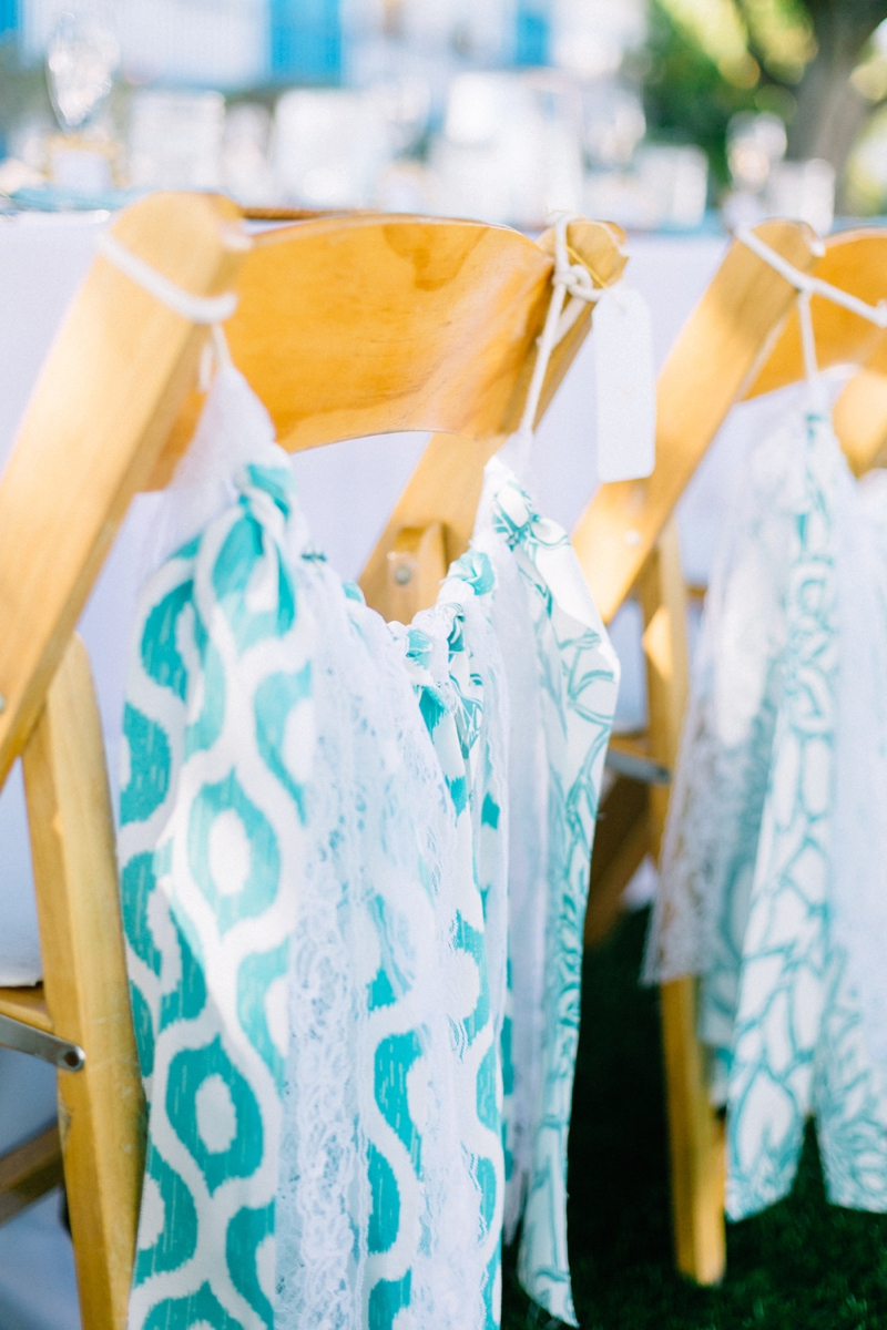 Intimate Turquoise Destination Wedding via TheELD.com