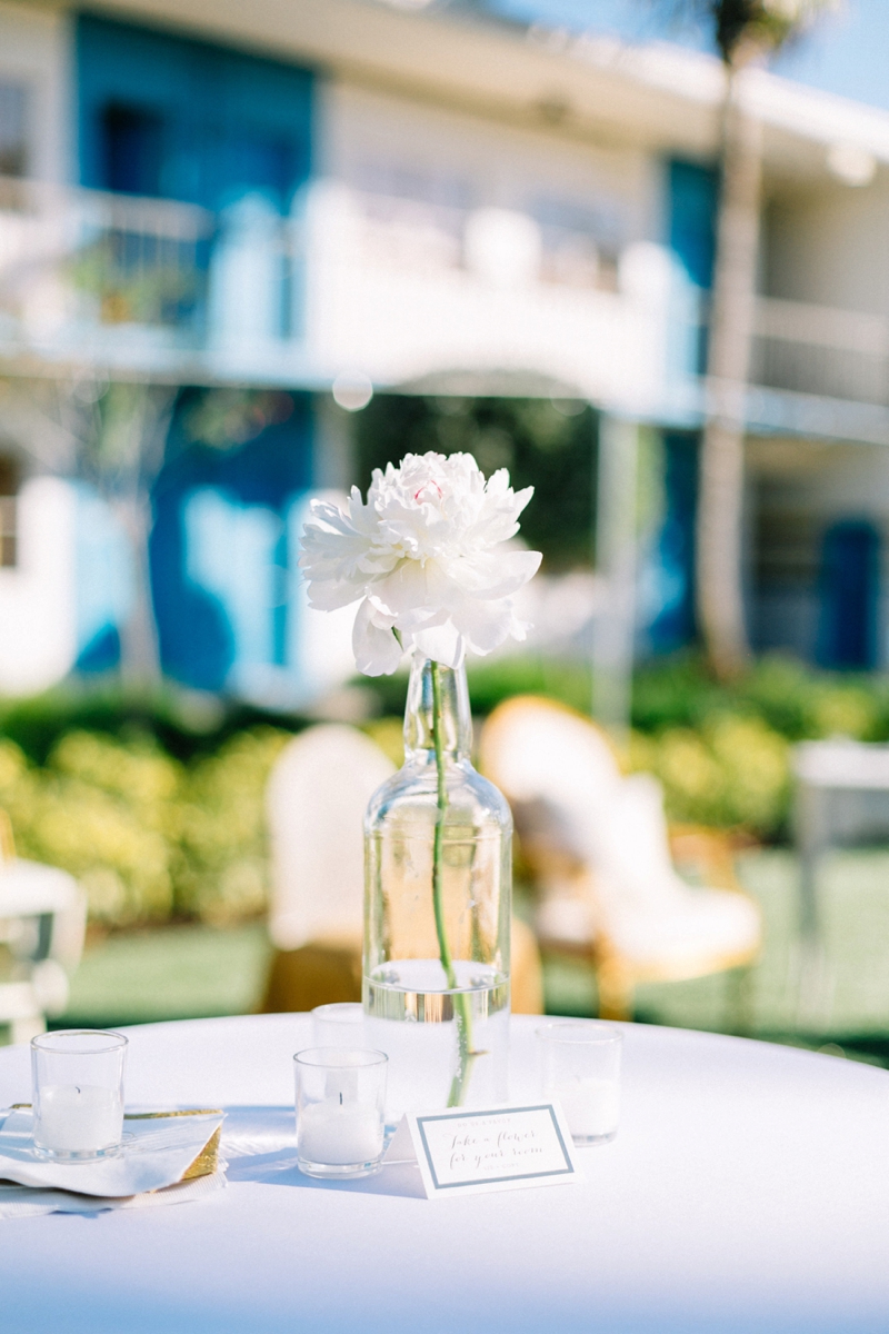 Intimate Turquoise Destination Wedding via TheELD.com