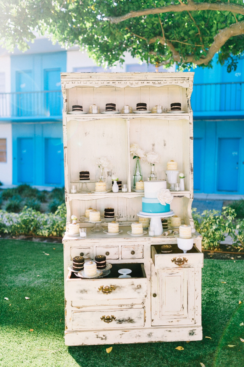 Intimate Turquoise Destination Wedding via TheELD.com