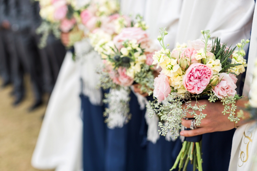 Chic, Elegant Navy and White Georgia Wedding via TheELD.com