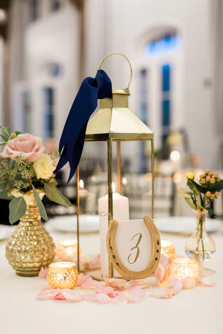 Chic, Elegant Navy and White Georgia Wedding via TheELD.com