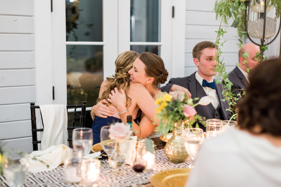 Chic, Elegant Navy and White Georgia Wedding via TheELD.com