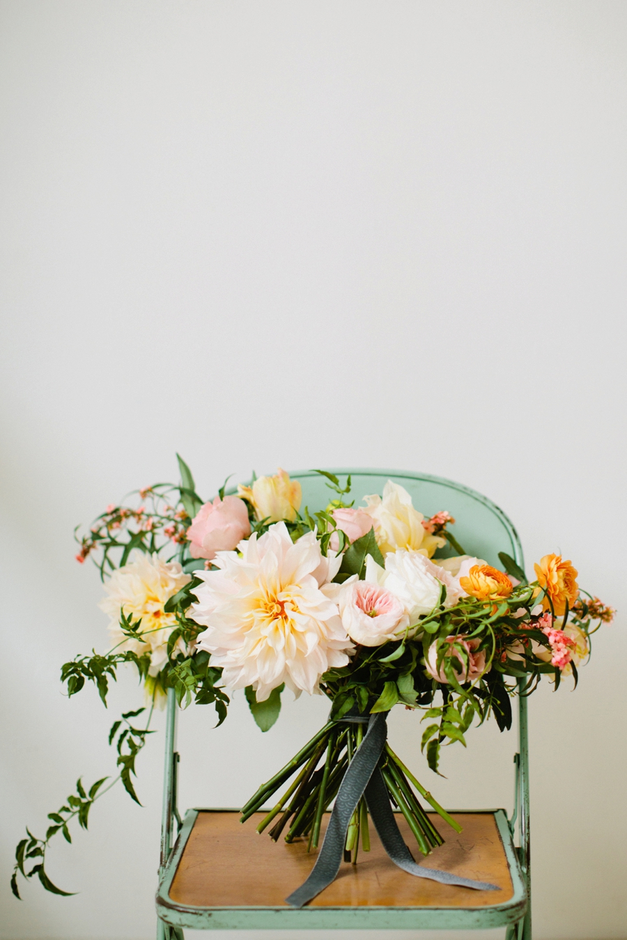 Eclectic Mint and Rose Gold Wedding Ideas With Minted via TheELD.com