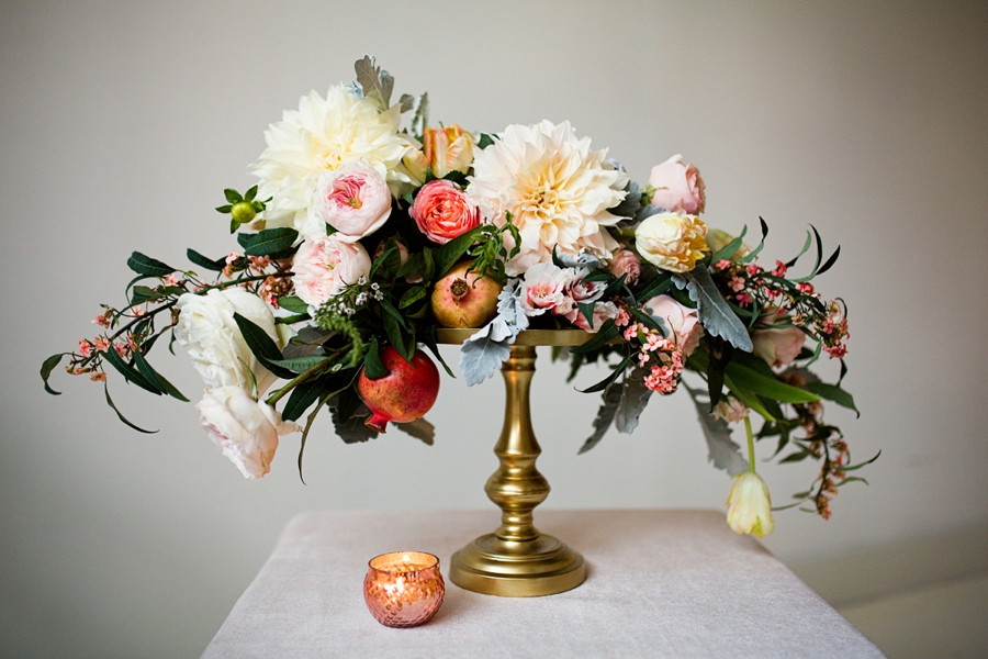 Eclectic Mint and Rose Gold Wedding Ideas With Minted via TheELD.com