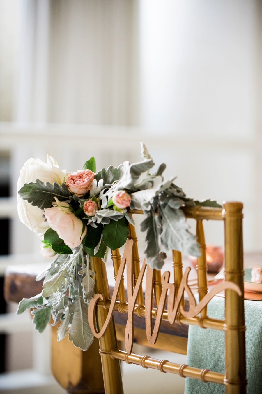 Eclectic Mint and Rose Gold Wedding Ideas With Minted via TheELD.com