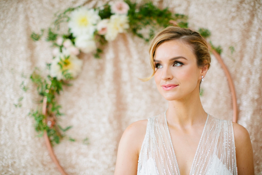 Eclectic Mint and Rose Gold Wedding Ideas With Minted via TheELD.com