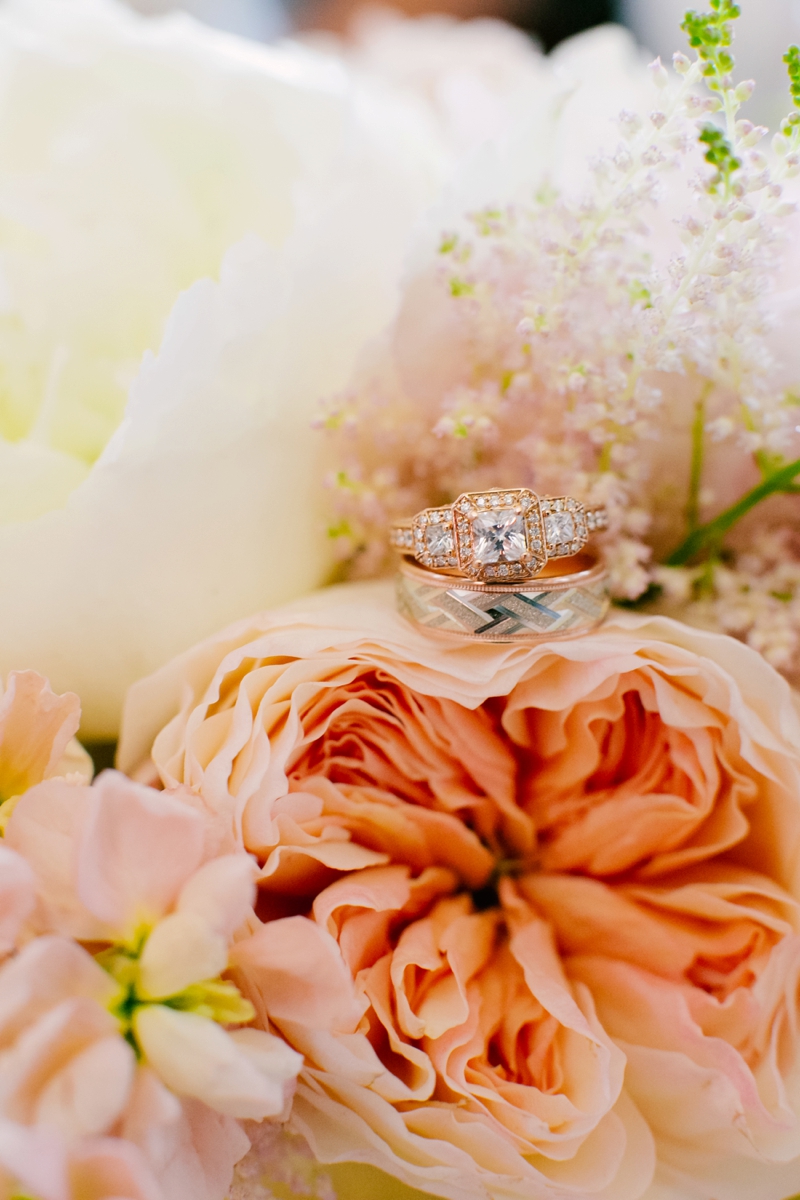 Elegant Ivory & Blush Minnesota Wedding via TheELD.com