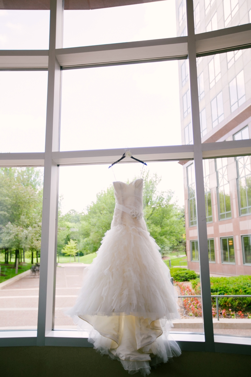 Elegant Ivory & Blush Minnesota Wedding via TheELD.com