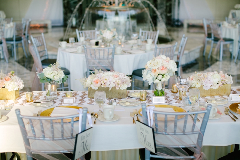 Elegant Ivory & Blush Minnesota Wedding via TheELD.com