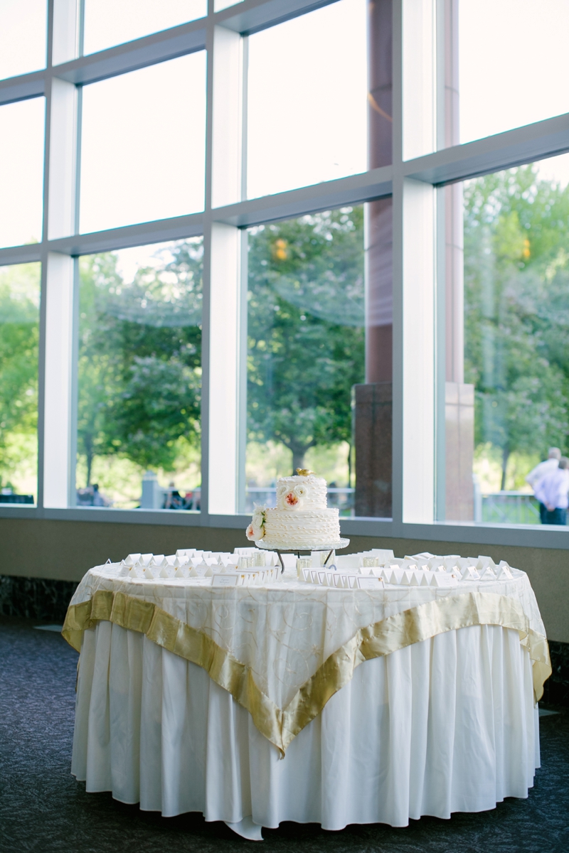 Elegant Ivory & Blush Minnesota Wedding via TheELD.com