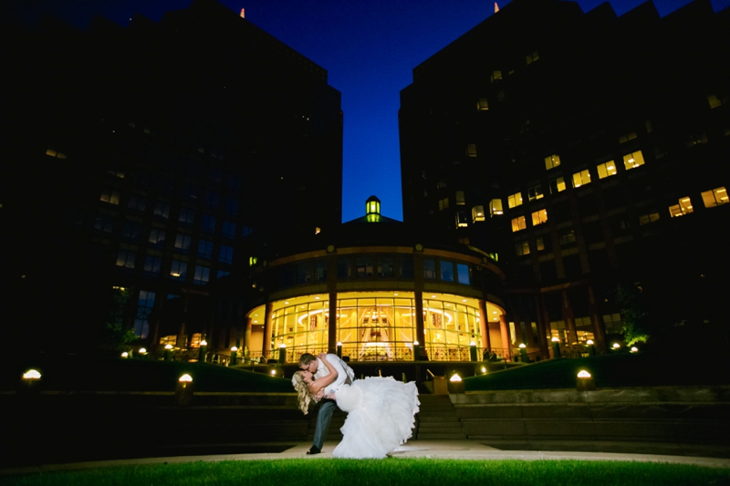 Elegant Ivory & Blush Minnesota Wedding via TheELD.com