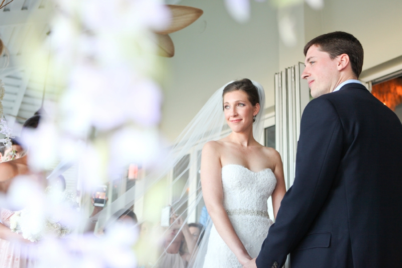 Beach Inspired Florida Destination Wedding via TheELD.com